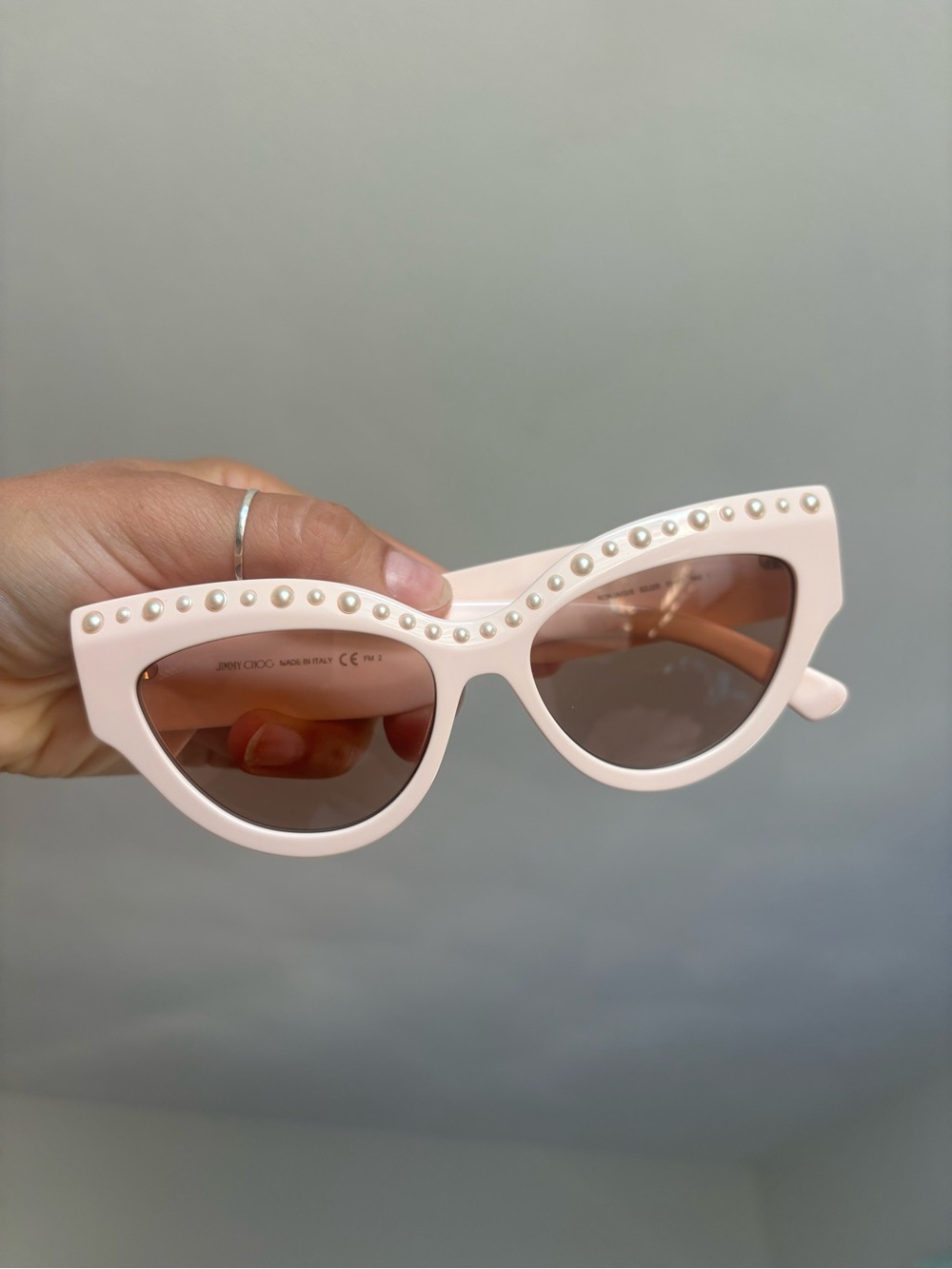 Jimmy Choo Women's (light pink) SONJA/G/S 55mm Sunglasses
